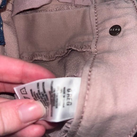 Aeropostale Pale Pink High Waisted Jeggings - Picture 4 of 5